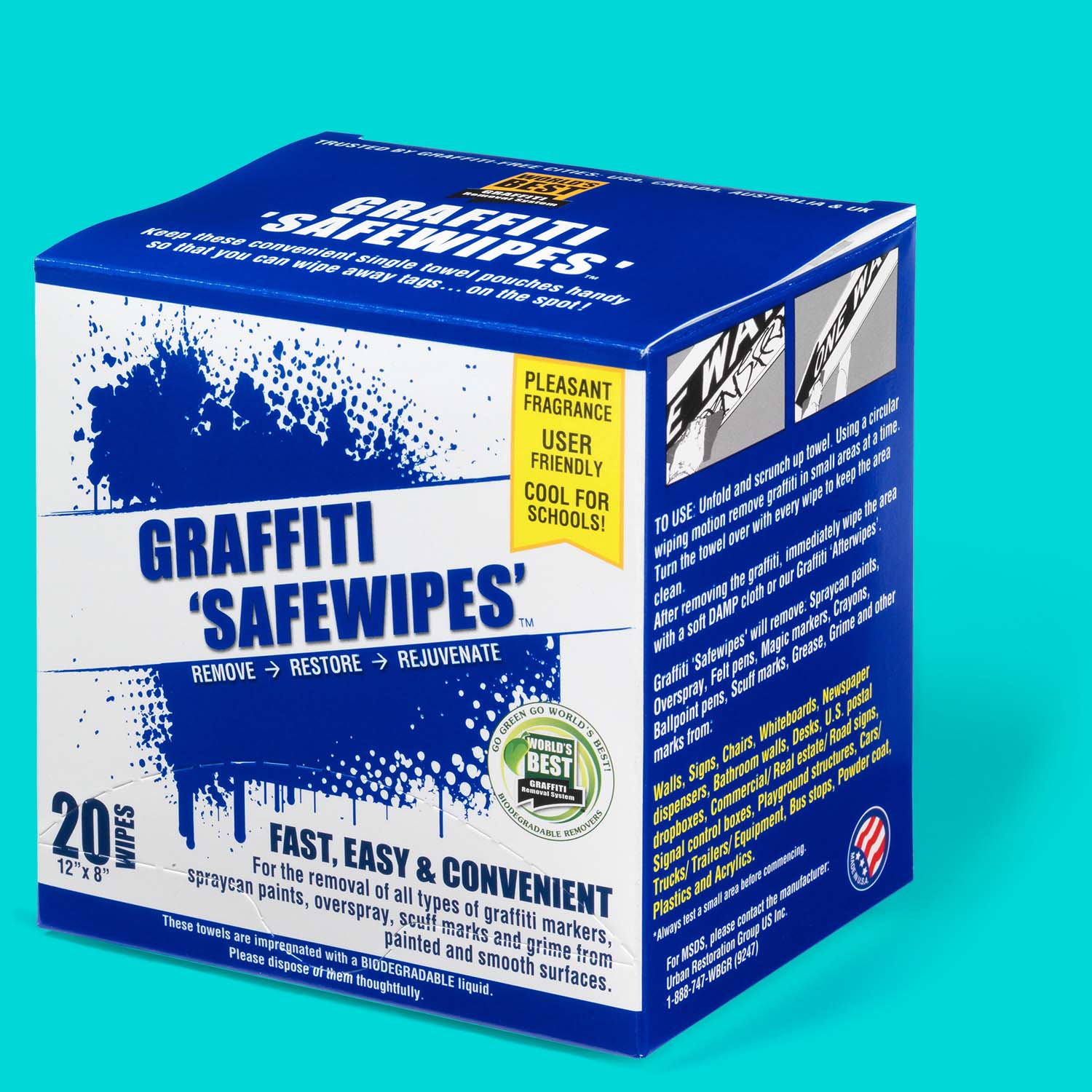 Graffiti Safewipes