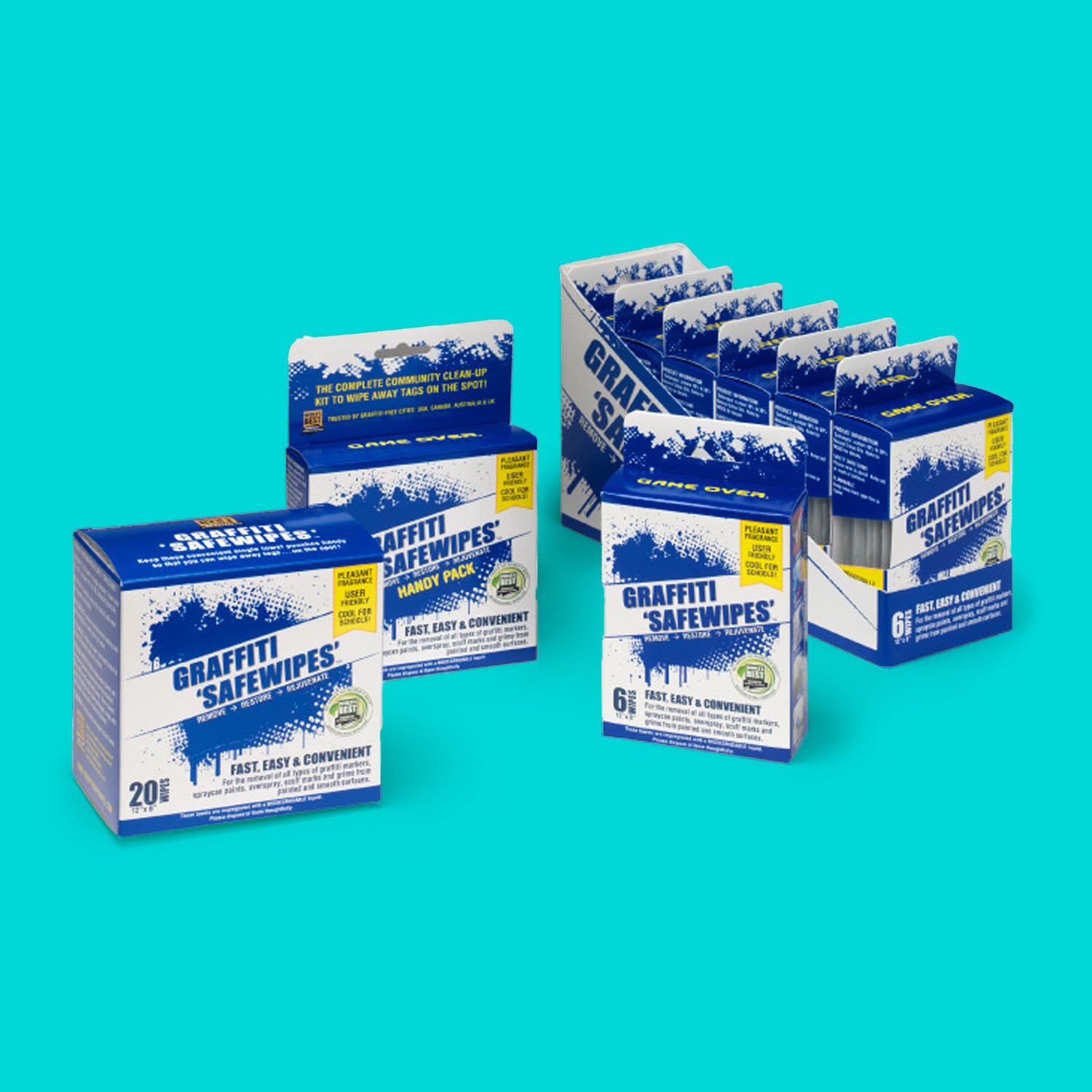 Graffiti Safewipes